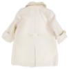 Picture of Sarah Louise Boys Traditional Winter Coat With Detachable Hood - Ivory