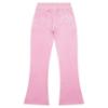 Picture of Juicy Couture Girls Diamante Bootcut Velour Jogger - Pinky Lilac Chiffon