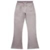 Picture of Juicy Couture Girls Diamante Bootcut Velour Jogger - Rabbit Grey