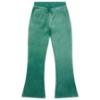 Picture of Juicy Couture Girls Diamante Bootcut Velour Jogger - Posy Green