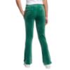 Picture of Juicy Couture Girls Diamante Bootcut Velour Jogger - Posy Green