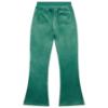 Picture of Juicy Couture Girls Diamante Bootcut Velour Jogger - Posy Green