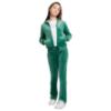 Picture of PRE ORDER Juicy Couture Girls Diamante Bootcut Velour Jogger - Posy Green