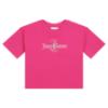 Picture of Juicy Couture Girls Glitter & Diamante Boxy Tee - Fuchsia Purple