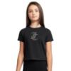 Picture of Juicy Couture Girls Tonal Diamante Tee - Black