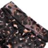 Picture of Juicy Couture Girls Deep Waistband Leopard Print Velour Jogger - Black