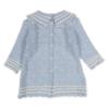 Picture of Foque Baby Girls Knitted A Line Dress - Pale Blue