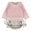 Picture of Foque Baby Girls Sweater & Liberty Jam Pants Set X 2 - Pale Pink 