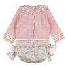 Picture of Foque Baby Girls Sweater & Liberty Jam Pants Set X 2 - Pale Pink 