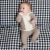 Picture of Foque Baby Boys Knitted Top Legging Set X 2 - Beige Cream