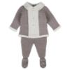 Picture of Foque Baby Boys Knitted Top Legging Set X 2 - Beige Cream