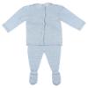 Picture of Foque Baby Boys Knitted Top Legging Set X 2 - Pale Blue