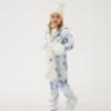 Picture of Monnalisa Girls Frozen Elsa Ruffle Hoodie - Ivory