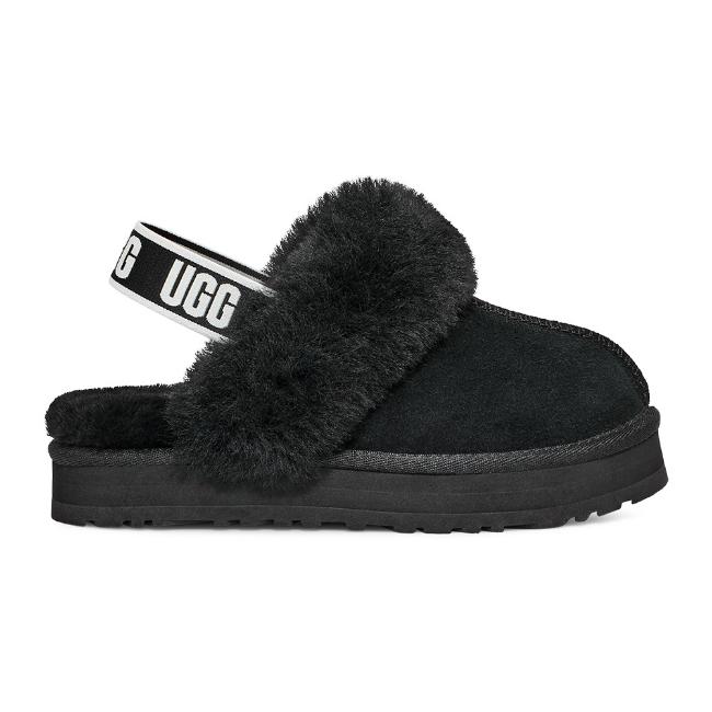 Picture of UGG Toddler Funkette Slipper - Black