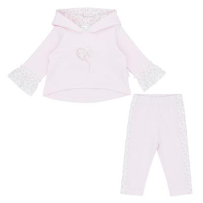 Picture of Pastels & Co Girls Bloom Beautiful Sarah Hooded Tunic & Leggings Set X 2 - Pink