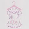 Picture of Ela Confeccion Baby Girls Knitted 3 Piece Set - Ivory Pink