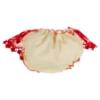 Picture of Ela Confeccion Girls Ruffle Dress Panties Bonnet Set X 3 - Ivory Red