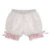 Picture of Salero Girls Plumetti Bloomer Pyjamas Set X 2 -  White Pink