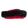 Picture of Sarah Louise Girls Winter Coat & Hat Set With Faux Fur Trim X 2 - Red Black