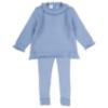 Picture of Granlei  Girls Winter Knit Longer Tunic & Leggings Set X 2 - Bright Blue