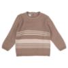 Picture of Granlei  Boys Knit Stripe Sweater & Legging Set X 2 - Dark Beige Beige