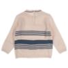 Picture of Granlei  Boys  Knit Stripe Sweater & Legging Set X 2 - Petrol Blue Beige