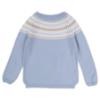 Picture of Granlei  Boys Soft Knit Sweater & Shorts Set X 2 - Dark Beige Blue