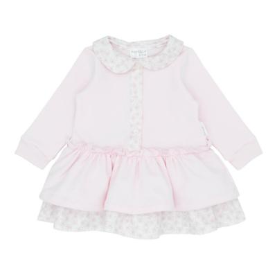 Picture of Pastels & Co Girls Bloom Beautiful Suki Jersey Dress - Ivory Pink