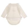 Picture of Granlei Baby Girls Soft Knit Tulle Trim Skirted Jampant Set X 2 - Ivory