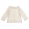 Picture of Granlei Baby Girls Soft Knit Tulle Trim Skirted Jampant Set X 2 - Ivory