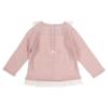 Picture of Granlei Baby Girls Winter Knit Tulle Trim Skirted Jampant Set X 2 - Pale Pink