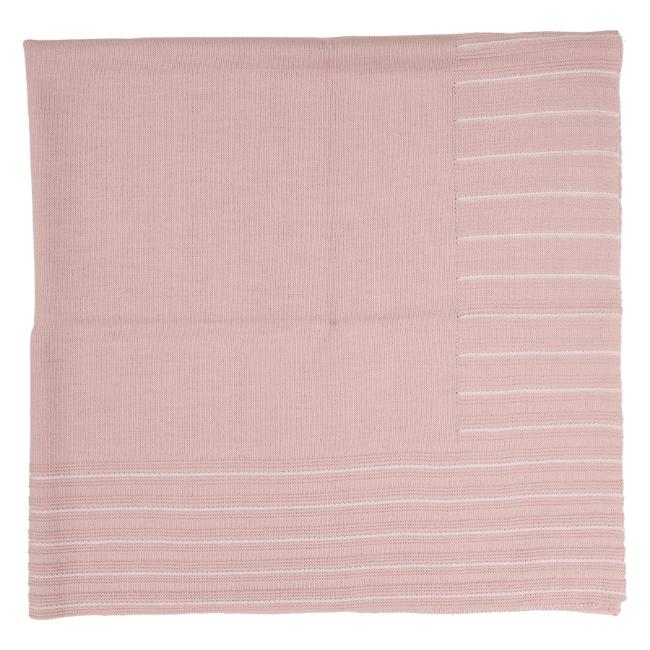 Picture of Granlei Baby Girls  Raised Knit Shawl - Pale Pink