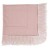 Picture of Granlei Baby Girls Knit Shawl With Wide Lace Ruffle - Pale Pink