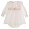 Picture of Granlei Baby Girls Special Occasion Dress & Panties Set X 2 - Ivory Pale Pink