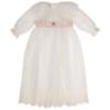 Picture of Granlei Baby Girls Special Occasion Dress - Ivory Pale Pink 