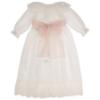 Picture of Granlei Baby Girls Special Occasion Dress - Ivory Pale Pink 