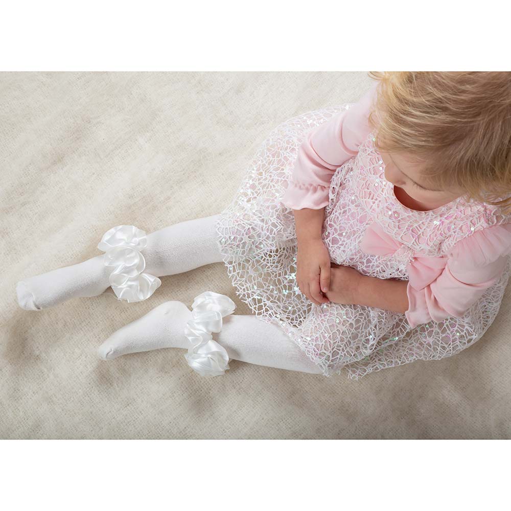 Kids lace tights best sale