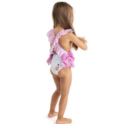 Picture of Meia Pata Girls Cupcakes Salerno Swimsuit - White Pink