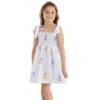 Picture of PRE ORDER Meia Pata Girls Cupcakes Frilled Beach Dress - White Pink