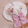 Picture of Meia Pata Girls Cupcakes Sunny Hat - White Pink