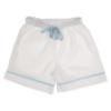 Picture of Salero Boys Short Sleeve Top & Shorts Pyjamas - White Pale Blue 