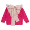 Picture of Ela Confeccion Girls Knitted 3 Piece Jam Pant Set - Fuschia Pink 