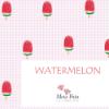 Picture of Meia Pata Girls Watermelon Ravello Skirted Swimsuit - White Red