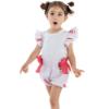 Picture of Meia Pata Girls Watermelon Ruffle T-shirt & Bubbly Shorts Set X 2 - White Red