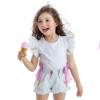 Picture of Meia Pata Girls Ice Cream Ruffle T-shirt & Bubbly Shorts Set X 2 - White pink