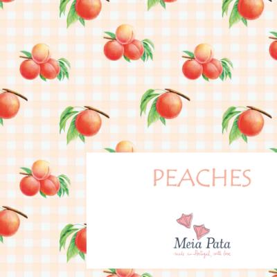 Picture of PRE ORDER Meia Pata Girls Peaches Frilled Beach Dress - White Peach