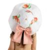 Picture of Meia Pata Girls Peaches Sunny Hat - White Peach