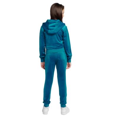 Picture of Juicy Couture Girls Diamante Hoodie & Slim Jogger Set X 2 - Lyons Blue