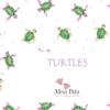 Picture of Meia Pata Girls Turtles Salerno Swimsuit - White Lilac