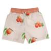 Picture of Meia Pata Boys Peaches Swim Trunks - White Peach